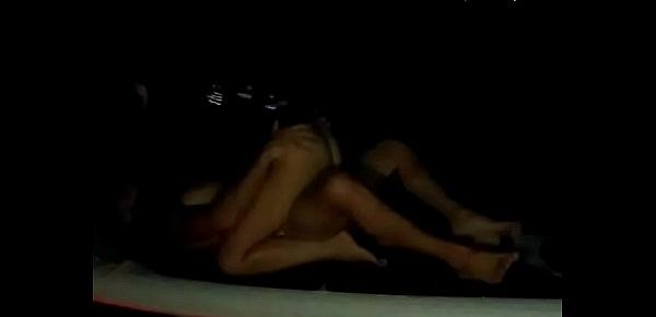  Having sex on our paddle board at night was tricky and we almost got caught